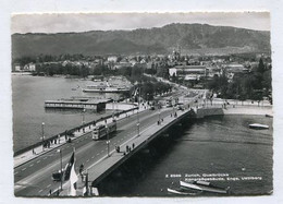 AK 096321 SWITZERLAND - Zürich - Quaibrücke - Kongreßgebäude - Enge - Uetliberg - Enge