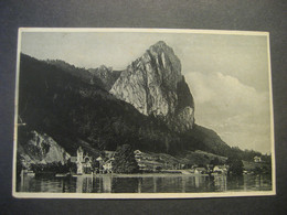 Österreich- Ansichtskarte Mondsee Plomberg Mit Drachenwand - Mondsee