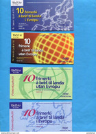 ISLANDE-6 CARNETS-N° Yvert-797-*8+753.-4+777-8- Neufs ****impecables-présentés Fermés Et Ouverts - Booklets