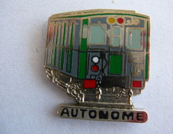 PINS TRANSPORTS RATP METRO AUTONOME / 33NAT - Transports