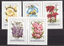 Syria 1977 Flowers Mi#1372-1376 Mint Never Hinged - Syrie