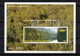 NOUVELLE CALEDONIE   Timbre Neuf ** De 1992   ( Ref 2553 A)  Parc Naturel De La Rivière Bleue - Blocs-feuillets