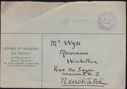 Det. Destruction, Poste De Camp. - Postmarks