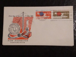 Fdc 1er Jour UIT 1965 Anglais - FDC