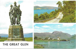 SCENES FROM THE GREAT GLEN, INVERNESS-SHIRE, SCOTLAND. UNUSED POSTCARD   Ty5 - Inverness-shire