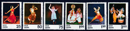 INDIA  1975 INDIAN DANCE SET   MNH - Nuovi