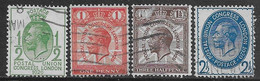 Great Britain 1929 Universal Postal Union UPU 4val Mi N.170-174 US - Used Stamps
