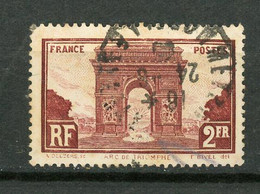 FRANCE - ARC DE TRIOMPHE - N° Yvert 258 Obli. - Oblitérés