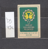 Poland Polish Vintage Advertising Matchbox Label, Match Label, Match Sticker (ds798) - Zündholzschachteletiketten