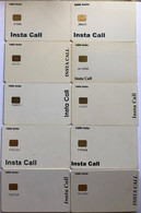 PAKISTAN White Cards INSTA CALL Rarer Small Prints10 DIFFERENT CARDS AS PICTURED ( SET 5 ) USED - Pakistán