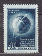 Russia USSR 1957 Cosmos Sputnik Mi#2017 Mint Never Hinged - Unused Stamps