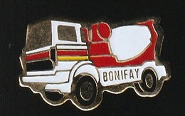 76059-Pin's-groupe Bonifay Materiaux Beton Toulon Var - Transports
