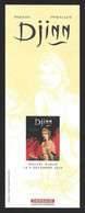 Marque Page Dargaud.    BD.   Djinn.    Dufaux - Miralles.     Recto-verso.    Bookmark. - Marque-Pages