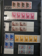 BI 12  MADAGASCAR  BLOCS +BANDES   FRANCE LIBRE   ++++  NEUFS++ + - Unused Stamps