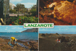 (S186) LANZAROTE. LA ISLA DE LOS VOLCANES ... UNUSED - Lanzarote
