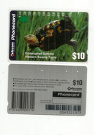 AUSTRALIA: TELECOM PHONECARD .Western Swamp Turtle (Tortue Des Marais) - Schildpadden