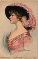 PC ARTIST SIGNED, CLARENCE F. UNDERWOOD, CONSTANCE, Vintage Postcard (b45129) - Underwood, Clarence F.