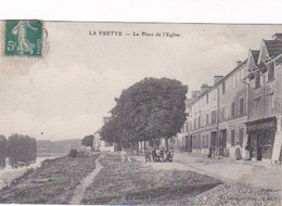 LA FRETTE LA PLACE EGLISE - La Frette-sur-Seine