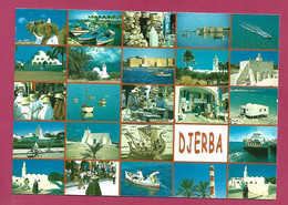 Djerba (Tunisie) Phare Mosquées Barques Dromadaire 2scans - Tunisia