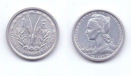 French Equatorial Africa 1 Franc 1948 - África Ecuatorial Francesa