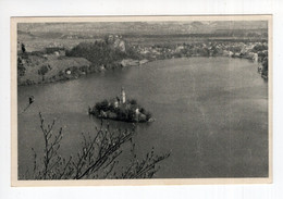 Delcampe - 1949. YUGOSLAVIA, SLOVENIA, BLED, ILLUSTRATED POSTCARD, USED, TITO - Jugoslawien