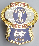 World Police & Fire Games Crew, Rowing PIN 12/9 - Aviron