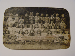 ISERE-LA TRONCHE LOCALISATION A CONFIRMER -CARTE PHOTO ASILE SAINT MICHEL 11 JUILLET 1906-ANIMEE - La Tronche