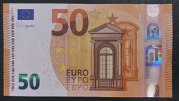 50 EURO U037H5 France Lagarde Serie UD Ch 70 Perfect UNC - 50 Euro