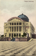 Brazil, MANAOS MANAUS, Theatro Amazonas, Theatre (1913) Postcard - Manaus