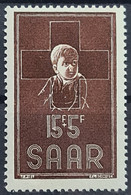 SAARLAND 1954 - MNH - Mi 350 - Neufs