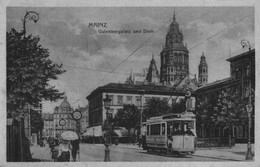 Mainz - Mayence - Gutenbergplatz Und Dom - Tram Tramway - Allemagne Germany - Mainz