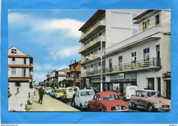 CAYENNE-Avenue Gal De GAULLE-Animée+autos Ami 6+20c Fourgonnette+Ciroën+Renault R4+Dauphine Beau Plan-années 60 - Cayenne