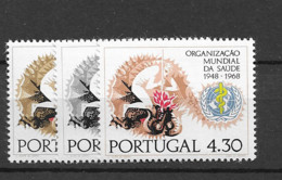 1968 MNH Portugal, Mi 1057-59 Postfris** - Neufs
