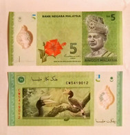 Malaysia 5 Ringgit Polymer Unc - Malaysia