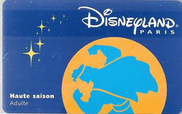 PASS--DISNEY-DISNEYLAND PARIS-1998-HERCULE ADULTE-V° SerieN°98043H-GRATUIT 1 JR -TBE - Toegangsticket Disney