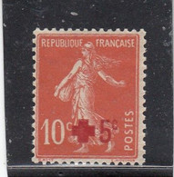 France - Année 1914 - Neuf** - N°YT 146 - Au Profit De La Croix-Rouge - Unused Stamps