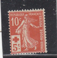 France - Année 1914 - Neuf** - N°YT 147 - Au Profit De La Croix-Rouge - Ungebraucht