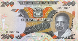 Tanzania 200 Shilingi, P-20 (1992) - About Uncirculated - Tansania