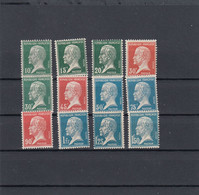 France - Année 1923-26 - Neuf** - N°YT 170/81 - Type Pasteur - Unused Stamps