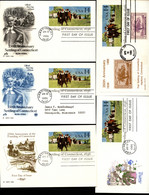 UX109 5 Postal Cards FDC 1985 - 1981-00