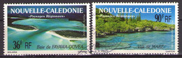 NOUVELLE CALEDONIE - POSTE AERIENNE  1991  Mi 897-898   USED - Oblitérés