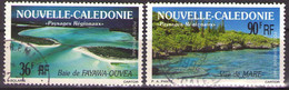 NOUVELLE CALEDONIE - POSTE AERIENNE  1991  Mi 897-898   USED - Oblitérés