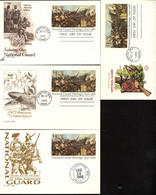 UX114 4 Postal Cards FDC 1986 - 1981-00