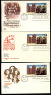 UX116 3 Postal Cards FDC 1987 - 1981-00