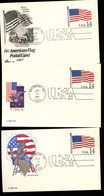 UX117 3 Postal Cards FDC 1987 - 1981-00