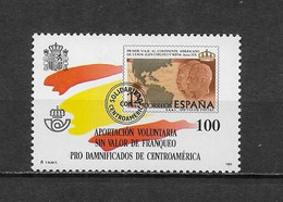 LOTE 2112B //// (C025) ESPAÑA- TASA VOLUNTARIA 100PTAS **MNH - Charity