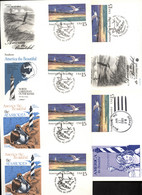 UX132 6 Postal Cards FDC 1989 - 1981-00