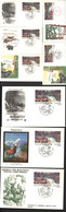 UX133 8 Postal Cards FDC 1989 - 1981-00