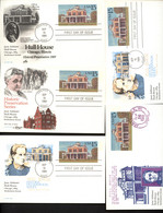 UX134 5 Postal Cards FDC 1989 - 1981-00