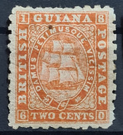 BRITISH GUIANA 1860 - MLH - Sc# 19 - British Guiana (...-1966)